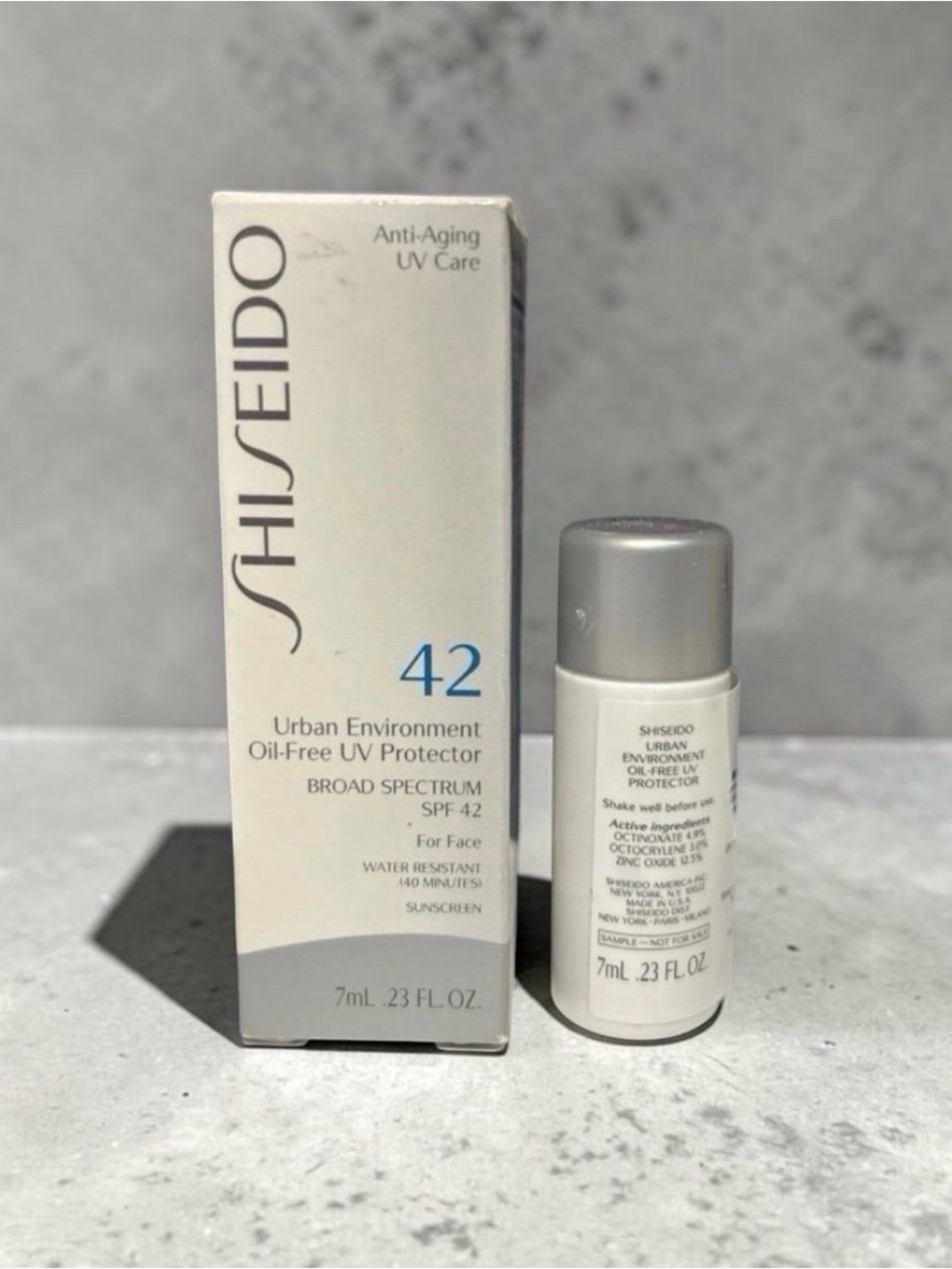 5️⃣Shiseido Urban Environment UV Protector SPF 42 Or 5 For 25
